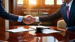 At Gaughan & Connealy, estate planning isn’t just a service—it’s a relationship. A handshake. A shared mission. A spot at the table (usually with coffee).