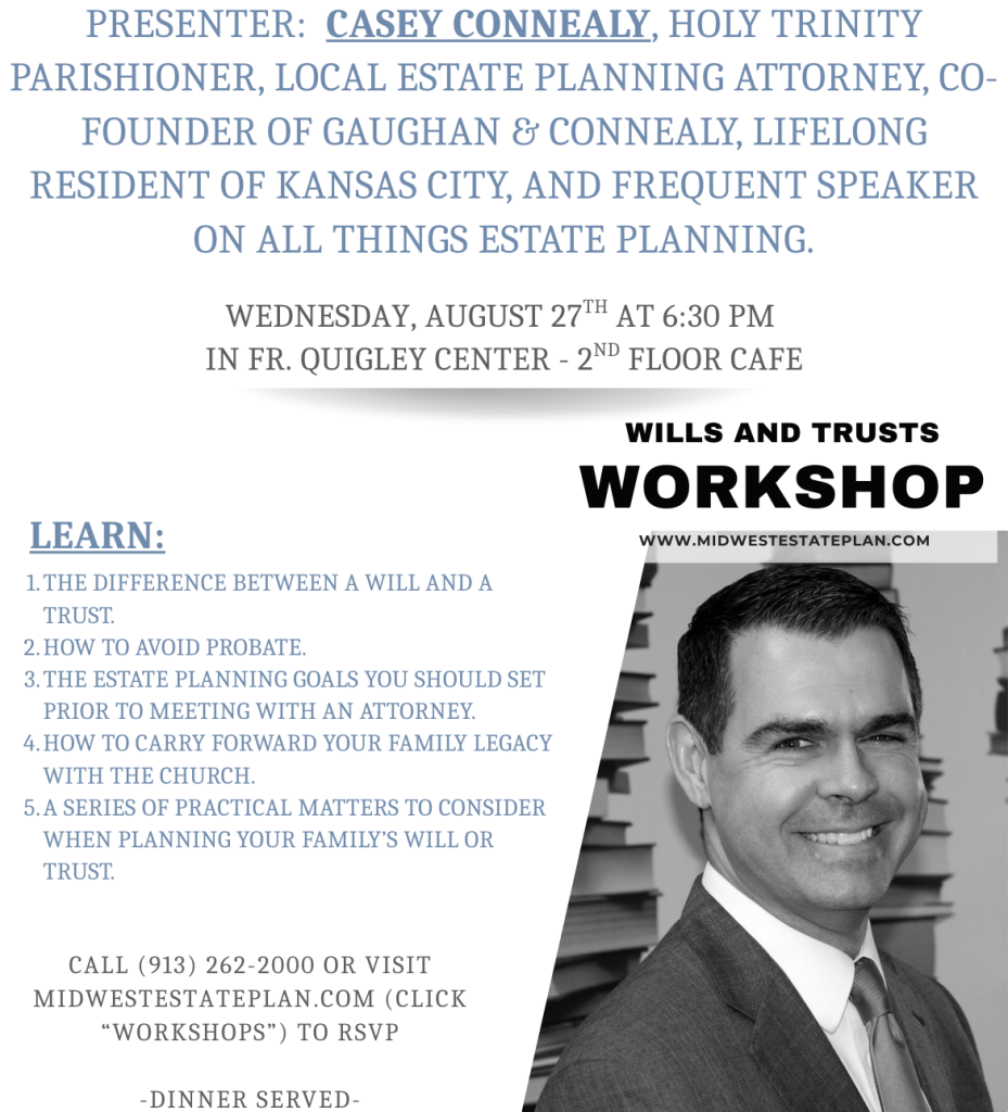 Holy Trinity Wills and Trusts Workshop